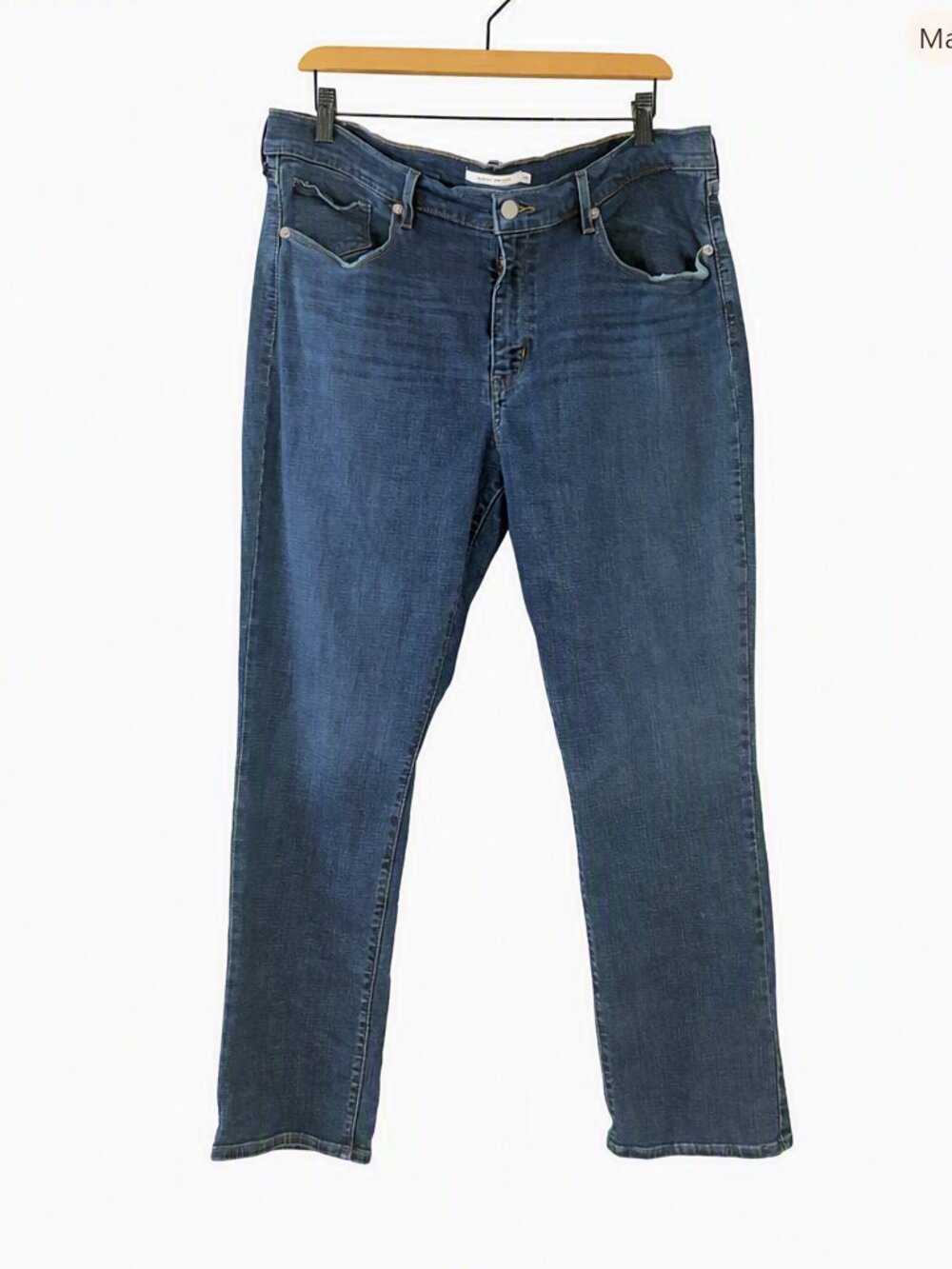 Levis Classic Straight Jeans Size 16